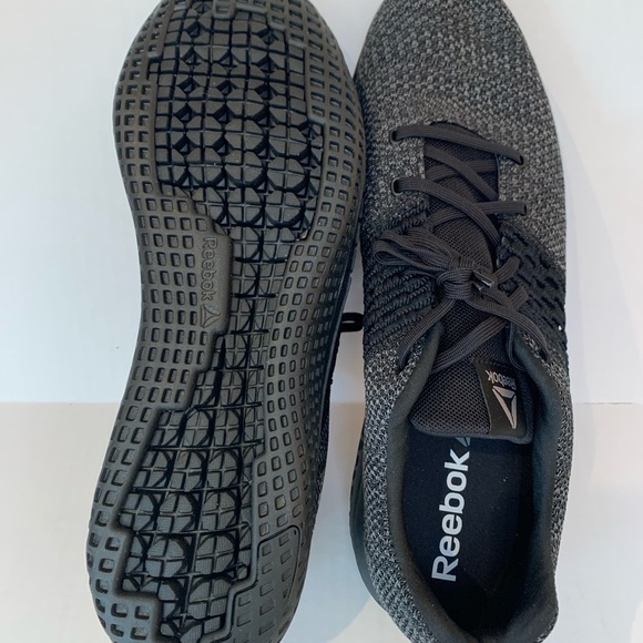 REEBOK. NWOT. Print Run ULTK. CN1113. Running Sneakers. Black/Pewter. Si… - Picture 6 of 8